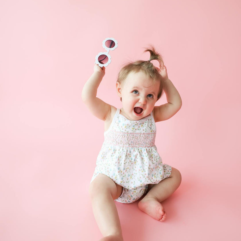 Pink Arabella Smocked Tank Dress