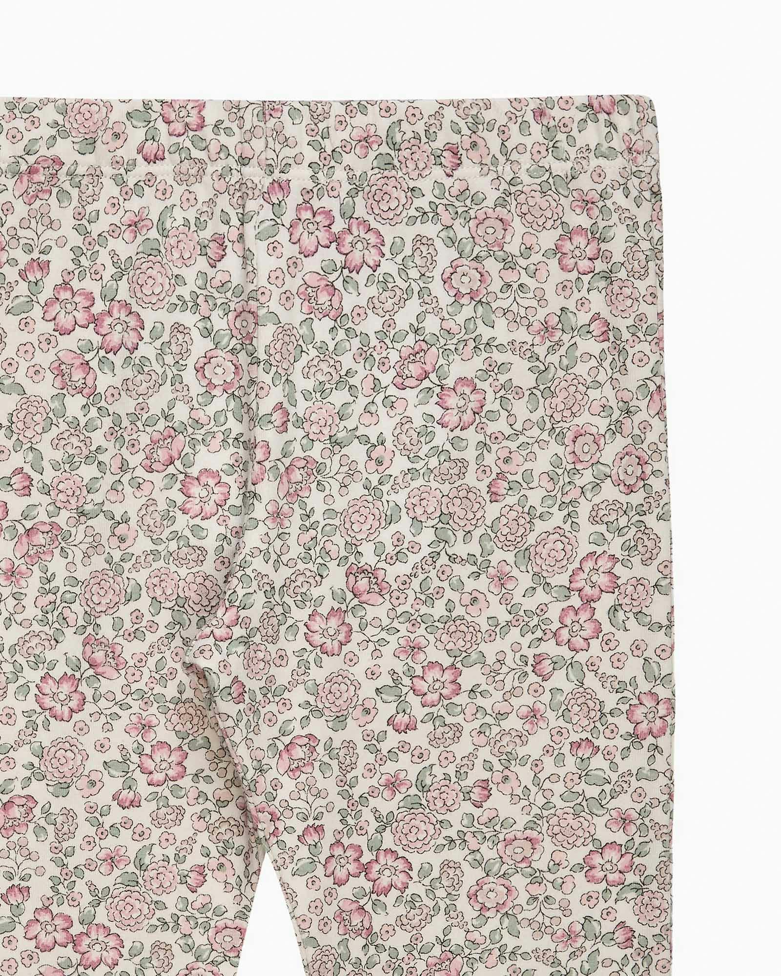 Arabella Floral Leggings in Pink