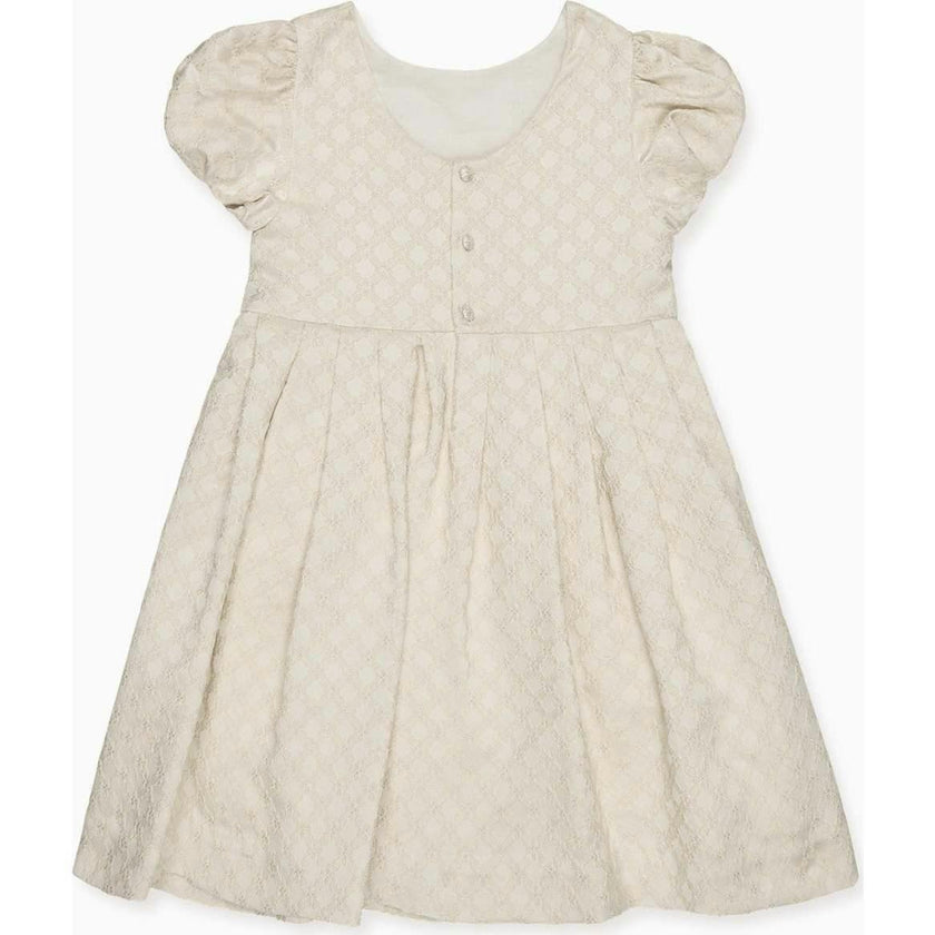 Ivory Edith Jacquard Ceremony Girl Dress