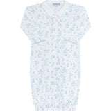 Blue Toile Converter Gown