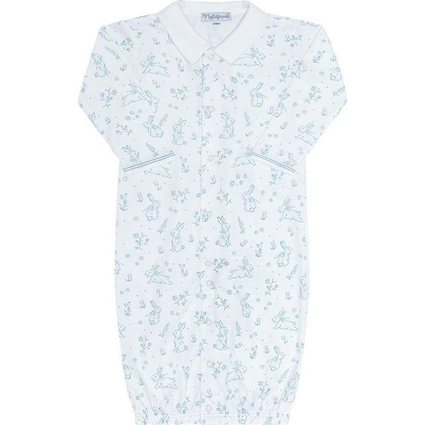Blue Toile Converter Gown