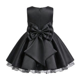 Black Canyonelle Bow Waist Dress