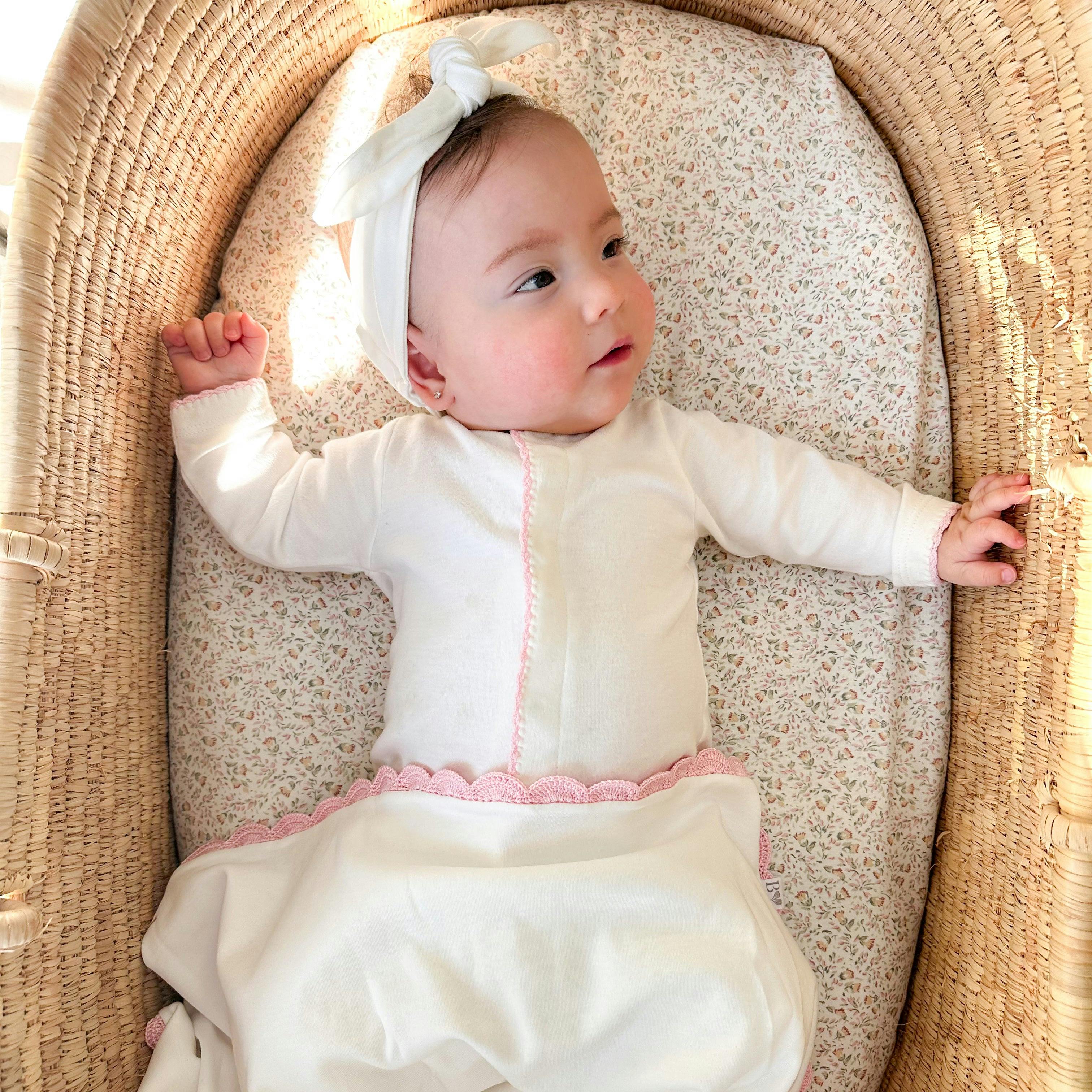 Pima Coming Home Outfit Baby Rose