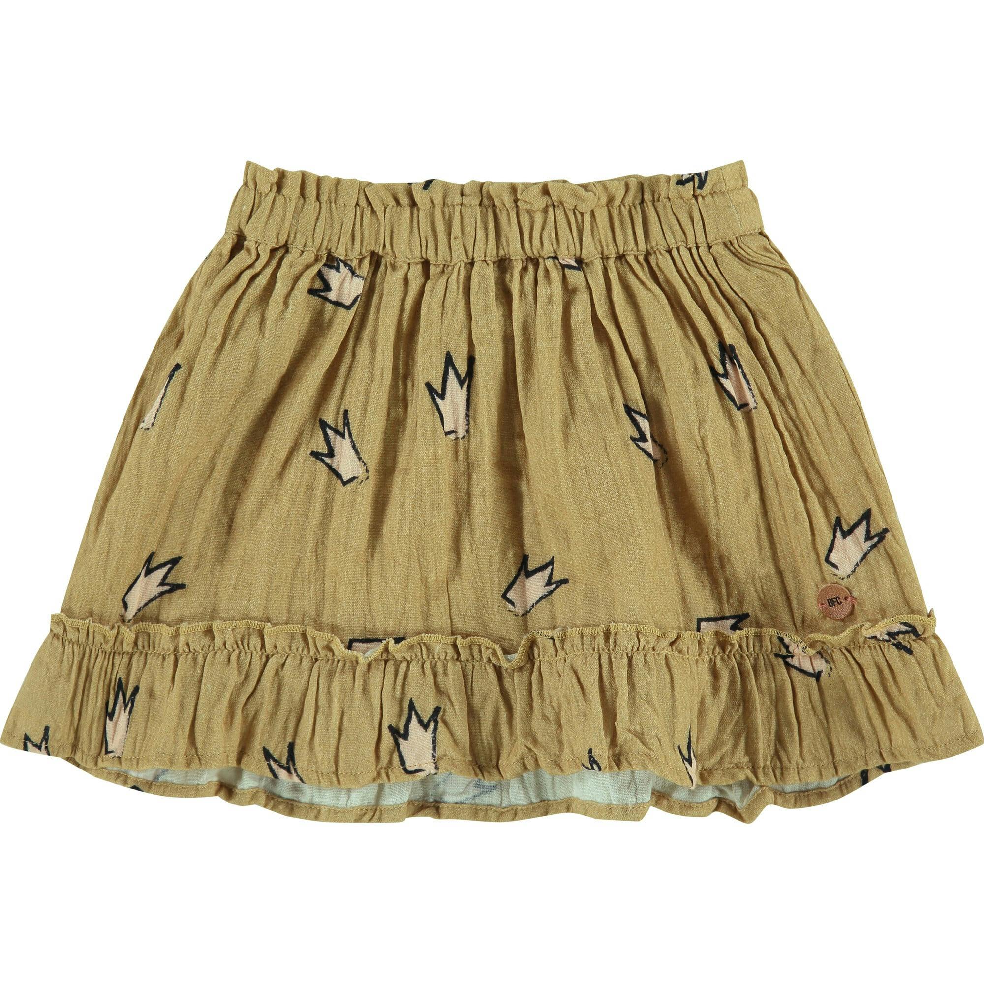 Crown Printed Skirt