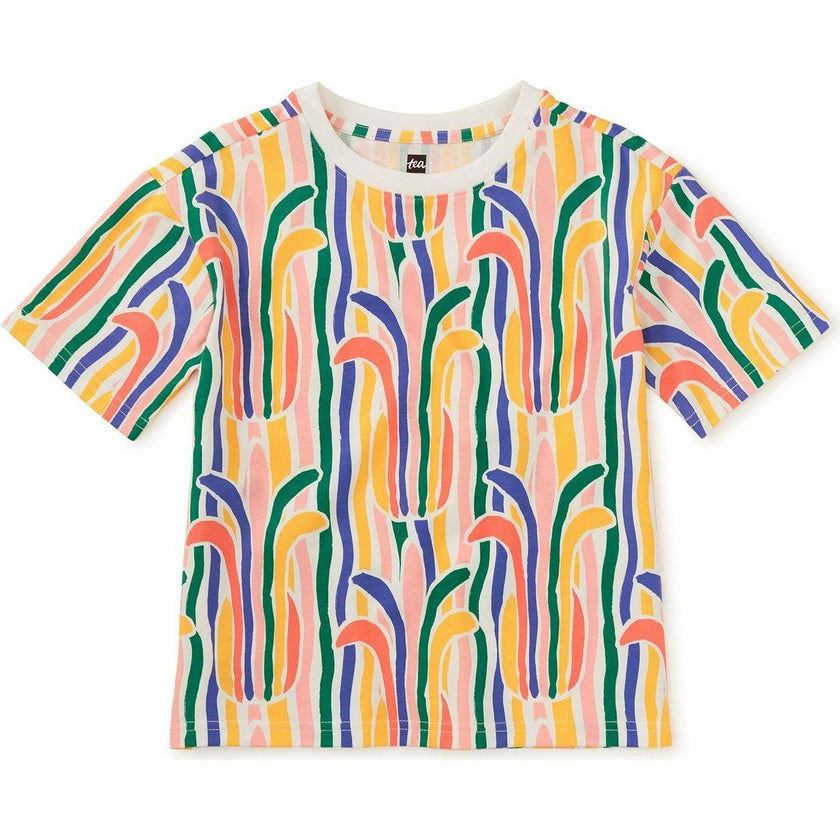 Easy Printed Tee, Green