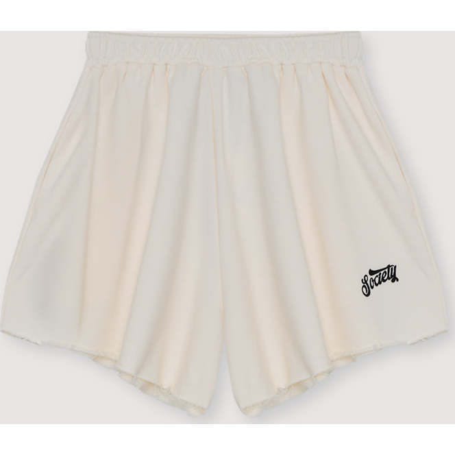 Mazus Woman Short  Ecru