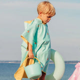 Beach Poncho Banana Blue + Mini Ballo Banana Blue