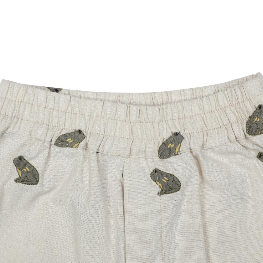 Olivier Shorts | Frogs | Warm White