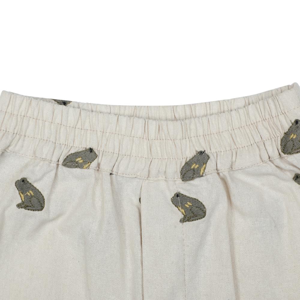 Olivier Shorts | Frogs | Warm White