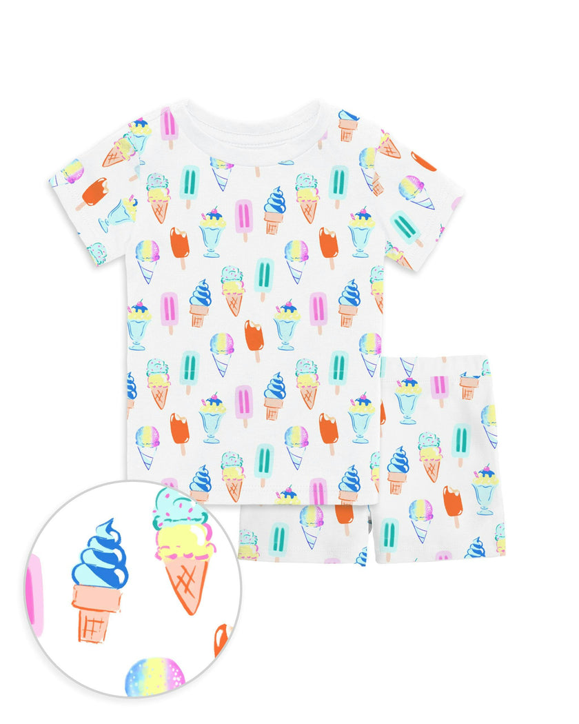 The Organic Short Sleeve Pajama Set [Sundae Funday]