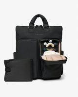 Ozzy Changing Tote / Backpack 2.0 Matte Black