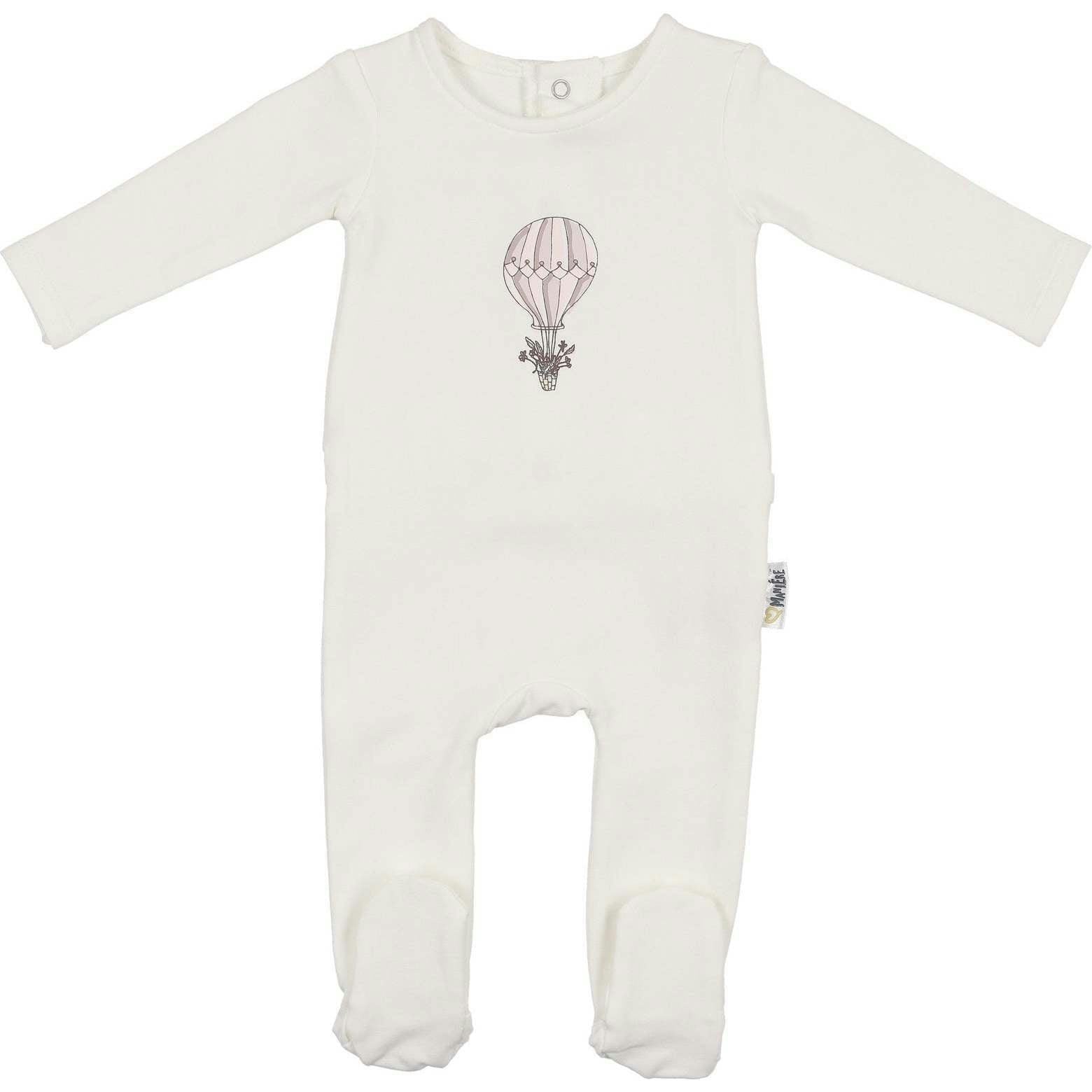 Air Balloon Footie and Beanie Set