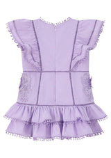 Carloyn Frill Cotton Mini Dress (Baby)