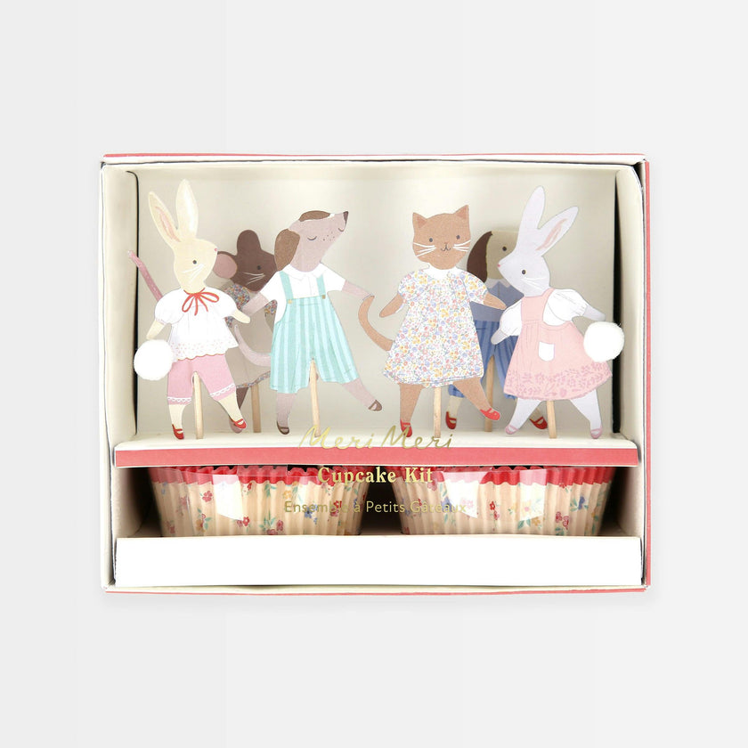 Animal Friends Cupcake Kit