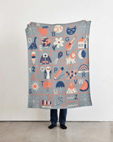 ABC Knit Midi Blanket