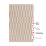 Babyletto Mini Crib Sheet in GOTS Certified Organic Muslin Cotton