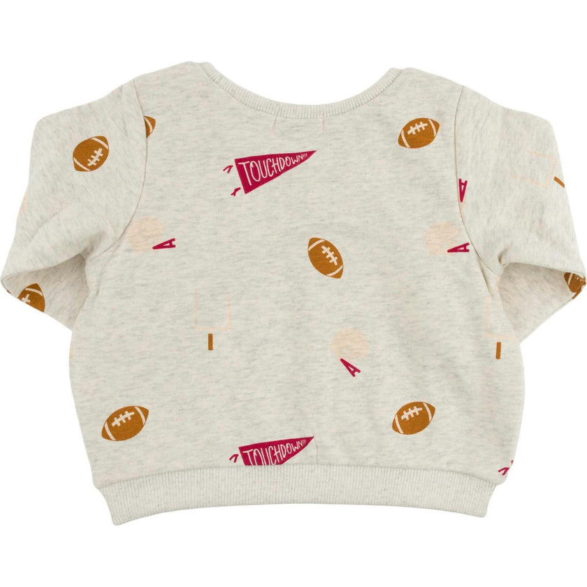 Football Print Brooklyn Boxy