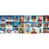 Eurographics: Puzzle Advent Calendar: Christmas Animals Individual Jigsaws