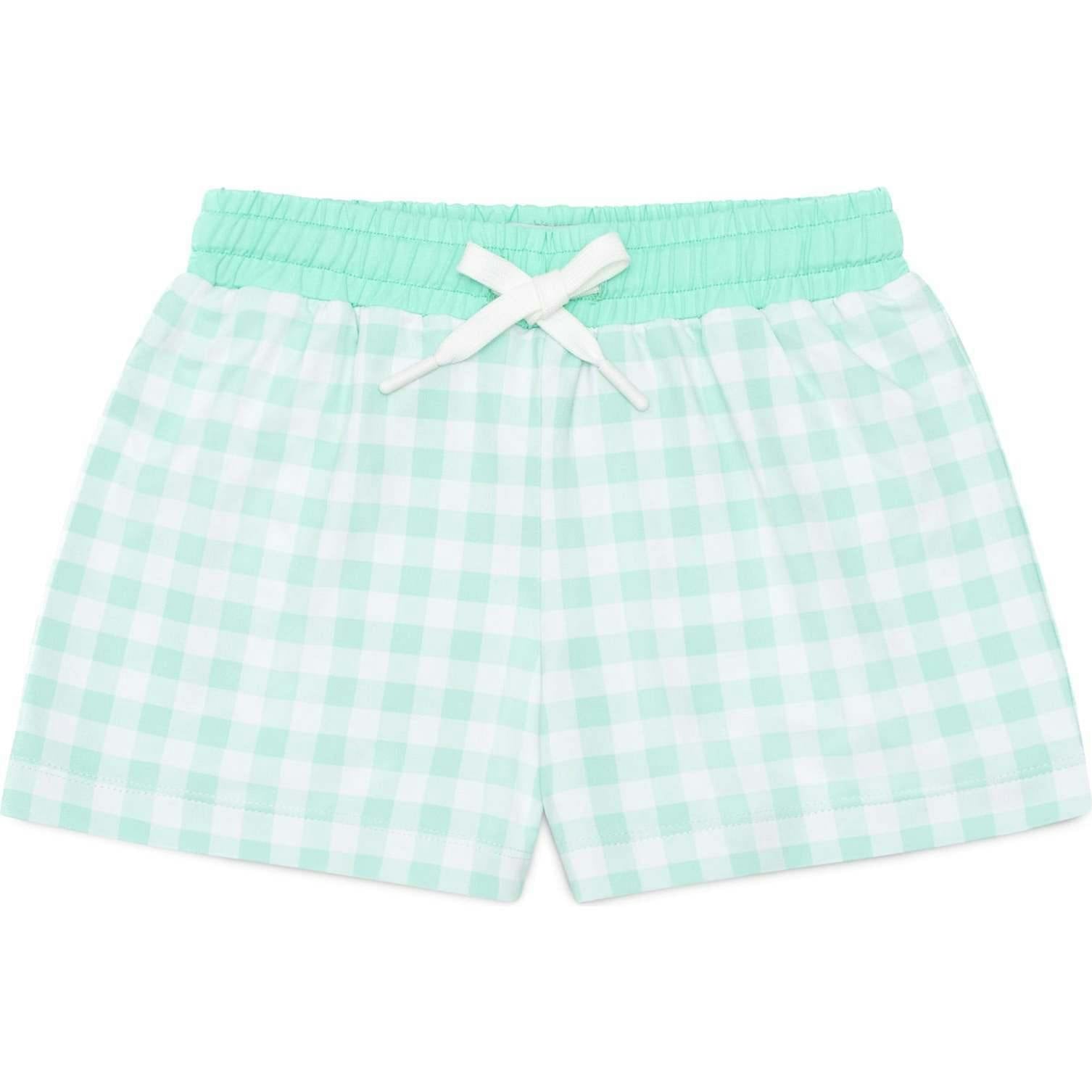 Tatum Trunks in Harbour Breeze Gingham