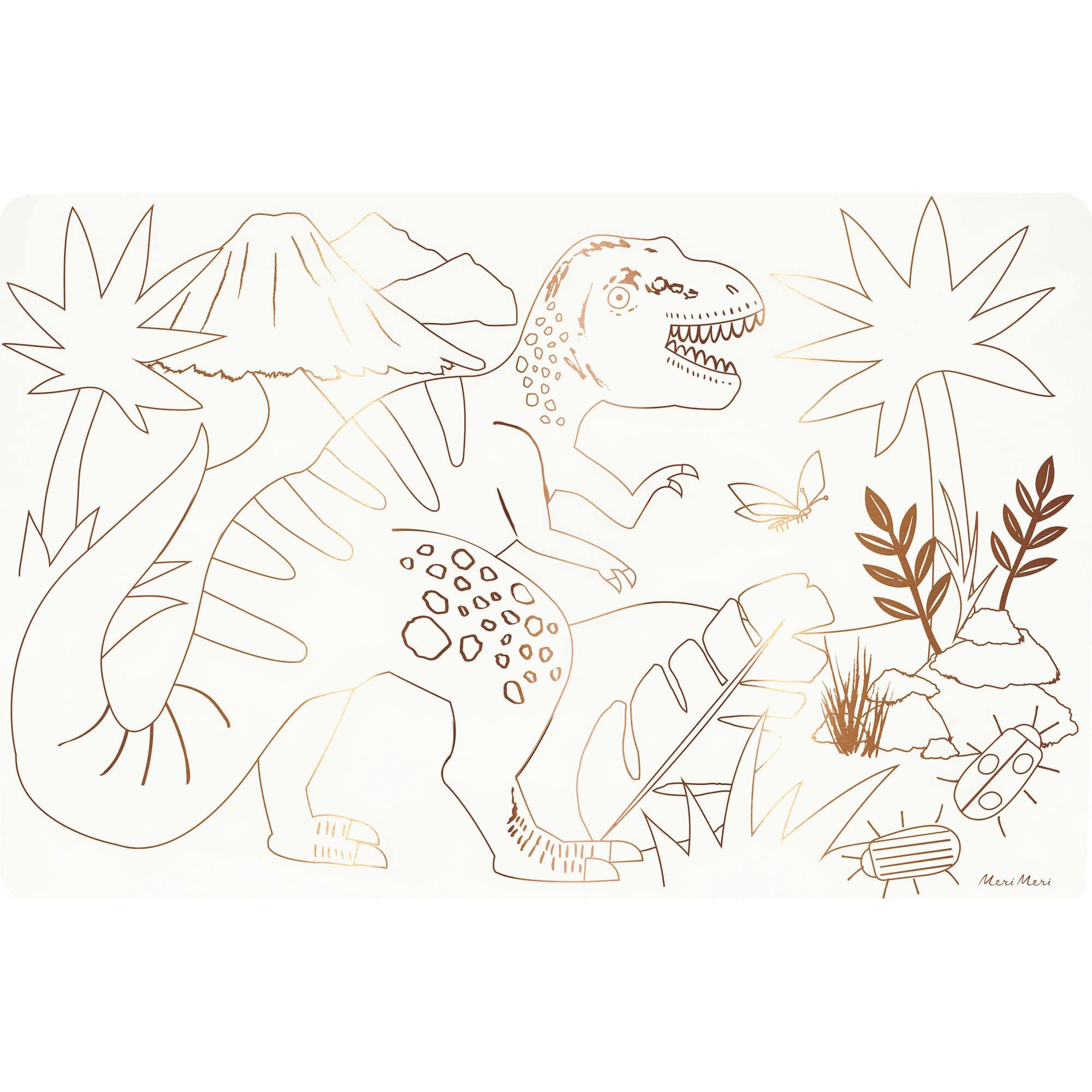 Dinosaurs Coloring Placemats