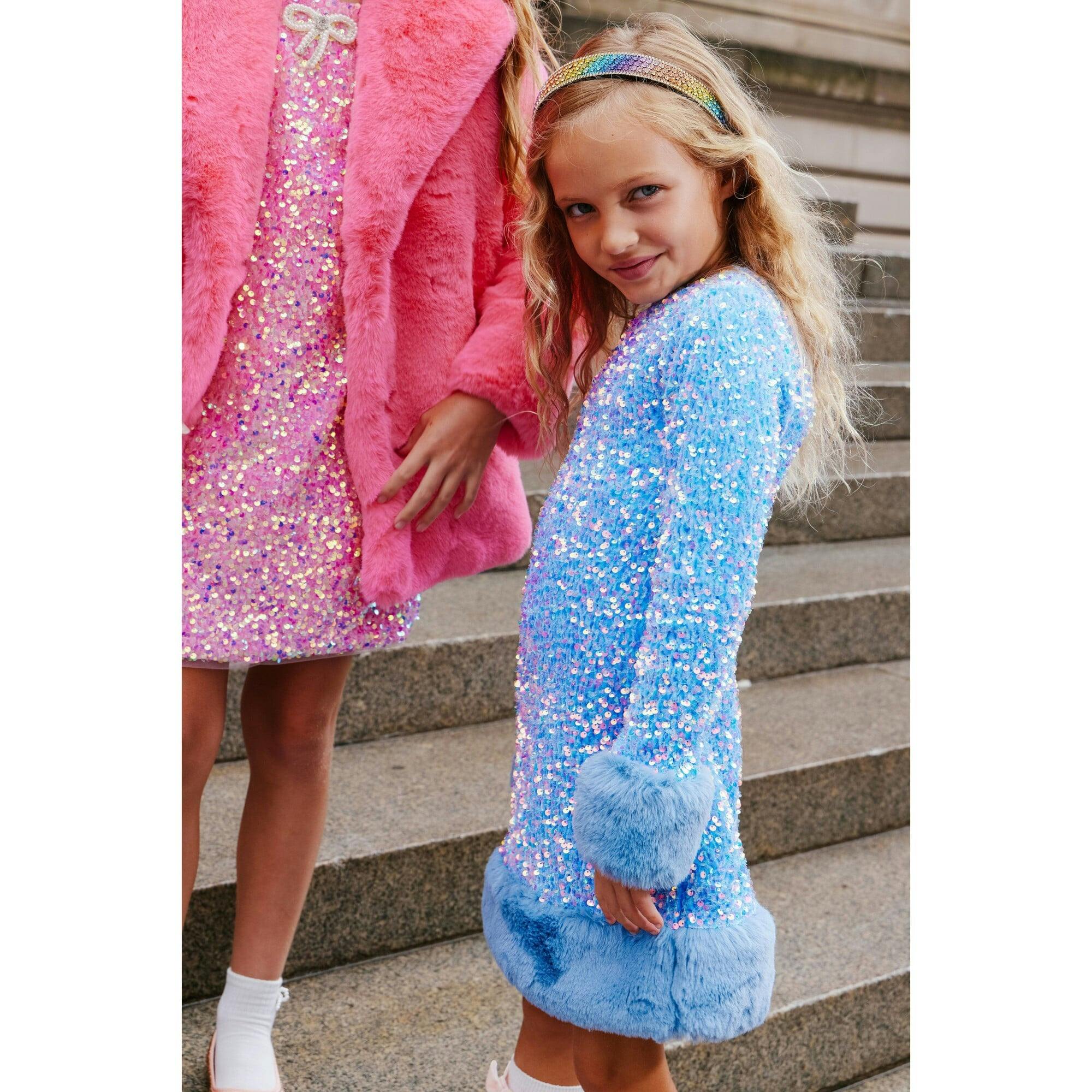Celeste Shimmer Dress