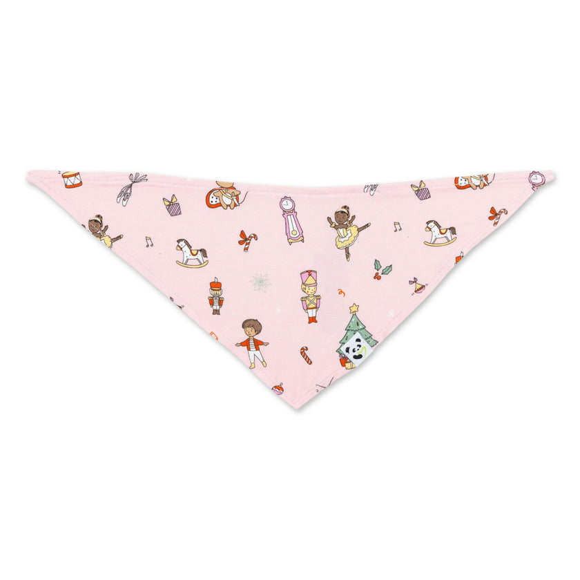 Nutcracker Pink Bamboo Pet Scarf
