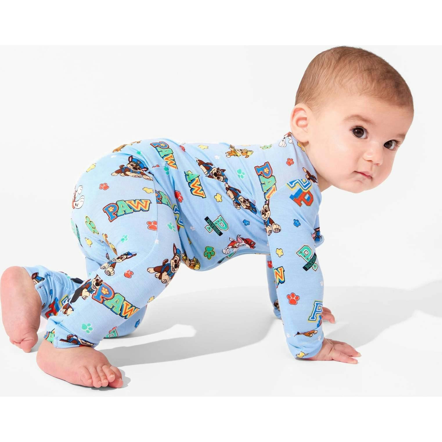 PAW Patrol: Varsity Blue Bamboo Convertible Footie