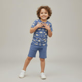 Organic Tee & Shorts Set - Dino