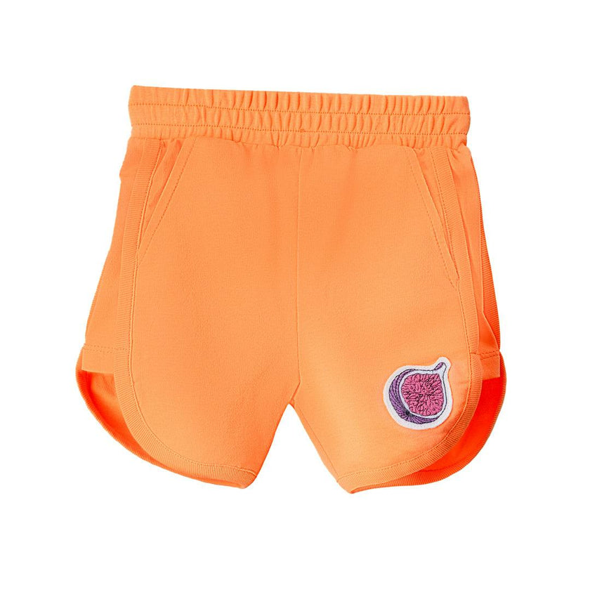 Orange Fig Icon Cotton Shorts