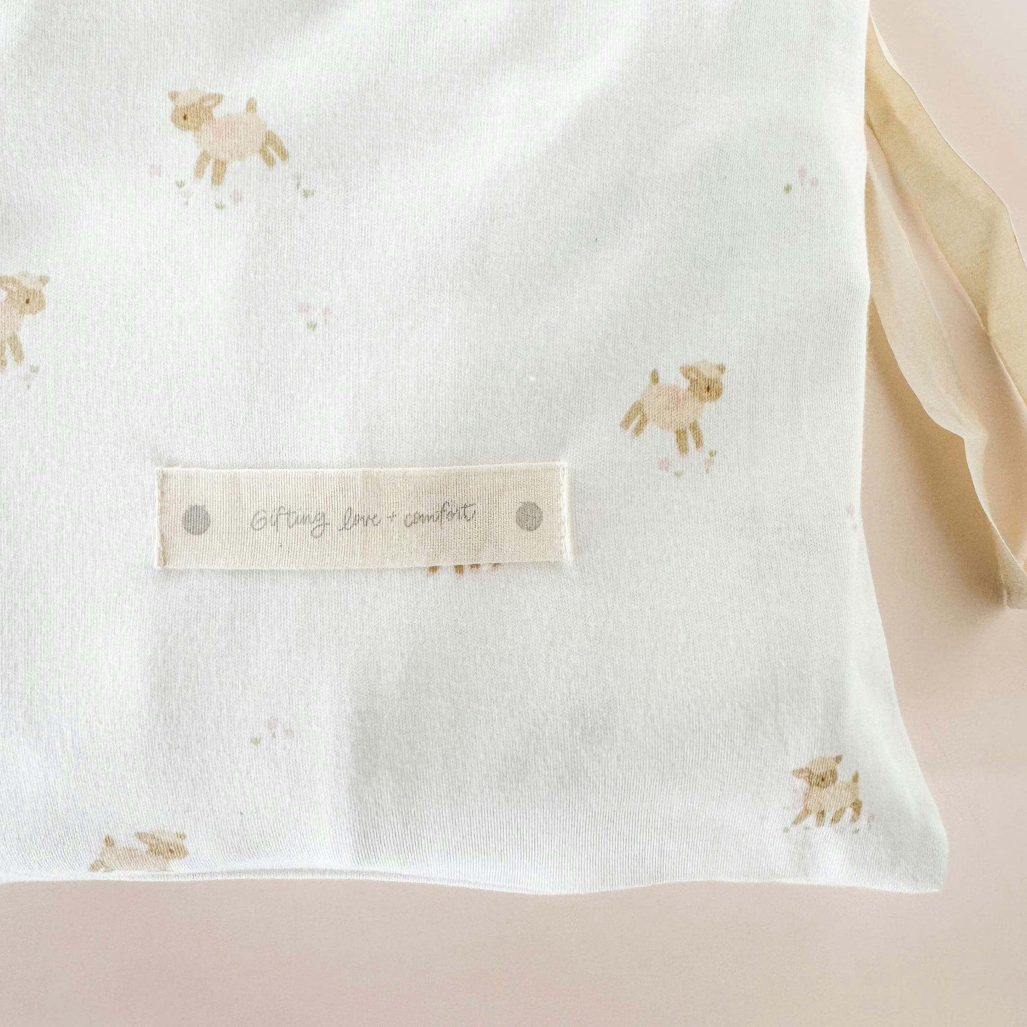 Layette Gift Set - Lamb and Bow