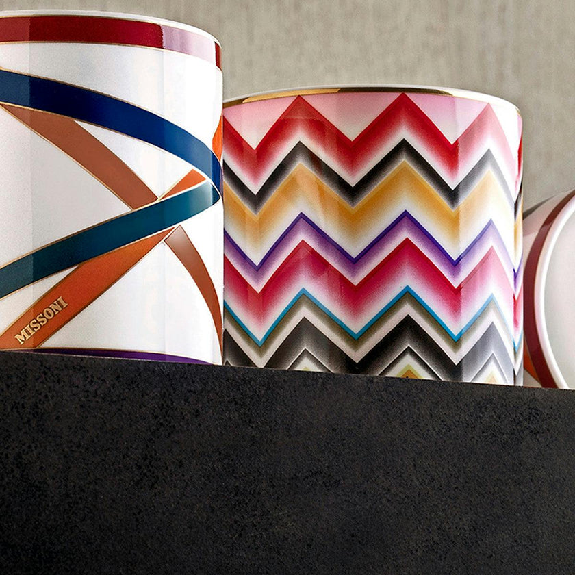 Scented Candle NASTRI 270gr  Multicolor diam. 3.3", H 3.5"