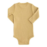 Yellow Biscotti Long Sleeved Modal Bodysuit