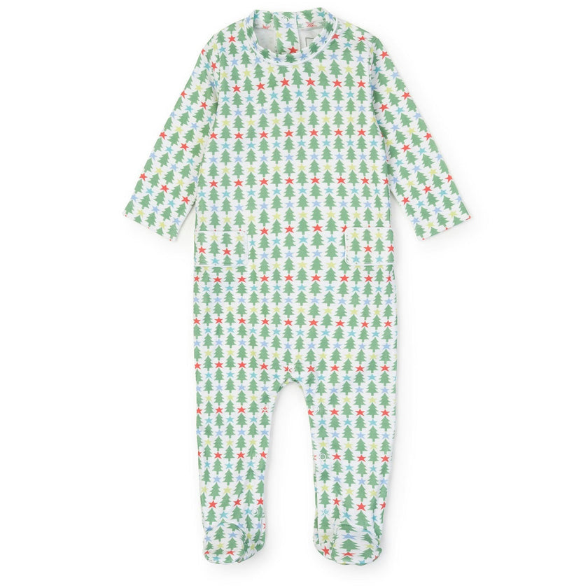 Preston Boys' Romper - Tree Topper Stars