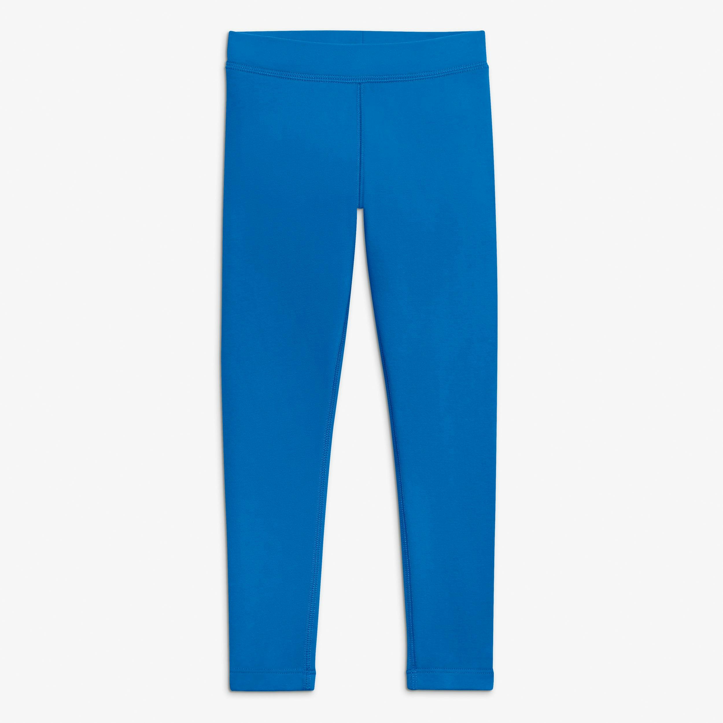 Kids french terry cozy legging in seasonal colors
