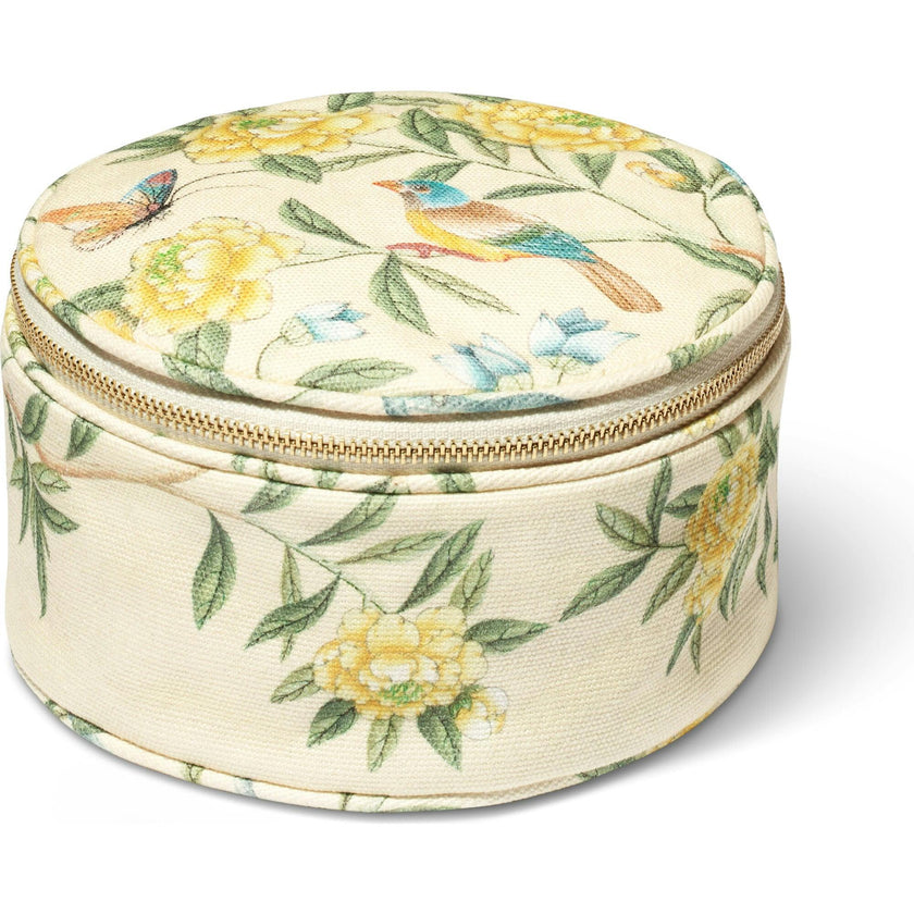 Aerin & Gracie Round Jewelry Case