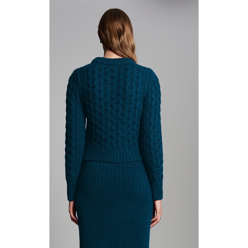 AMARA SWEATER | REGAL GREEN