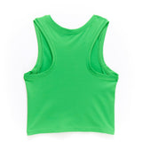 Girls TLC Crop Top in Spring Green