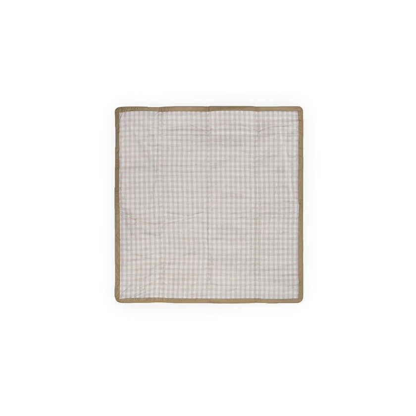 Outdoor Blanket - Beige Buffalo Check