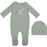 Teddy Printed Footie
