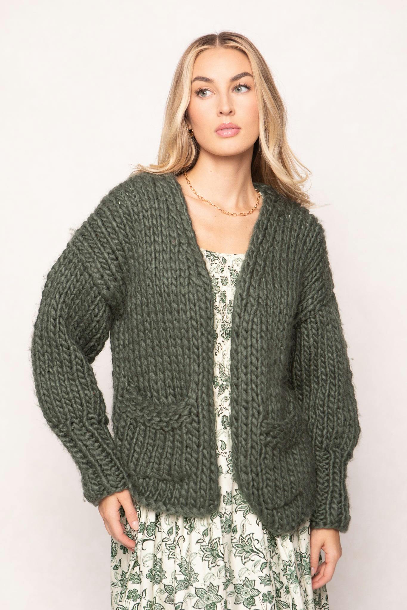 Ines Sweater in Green