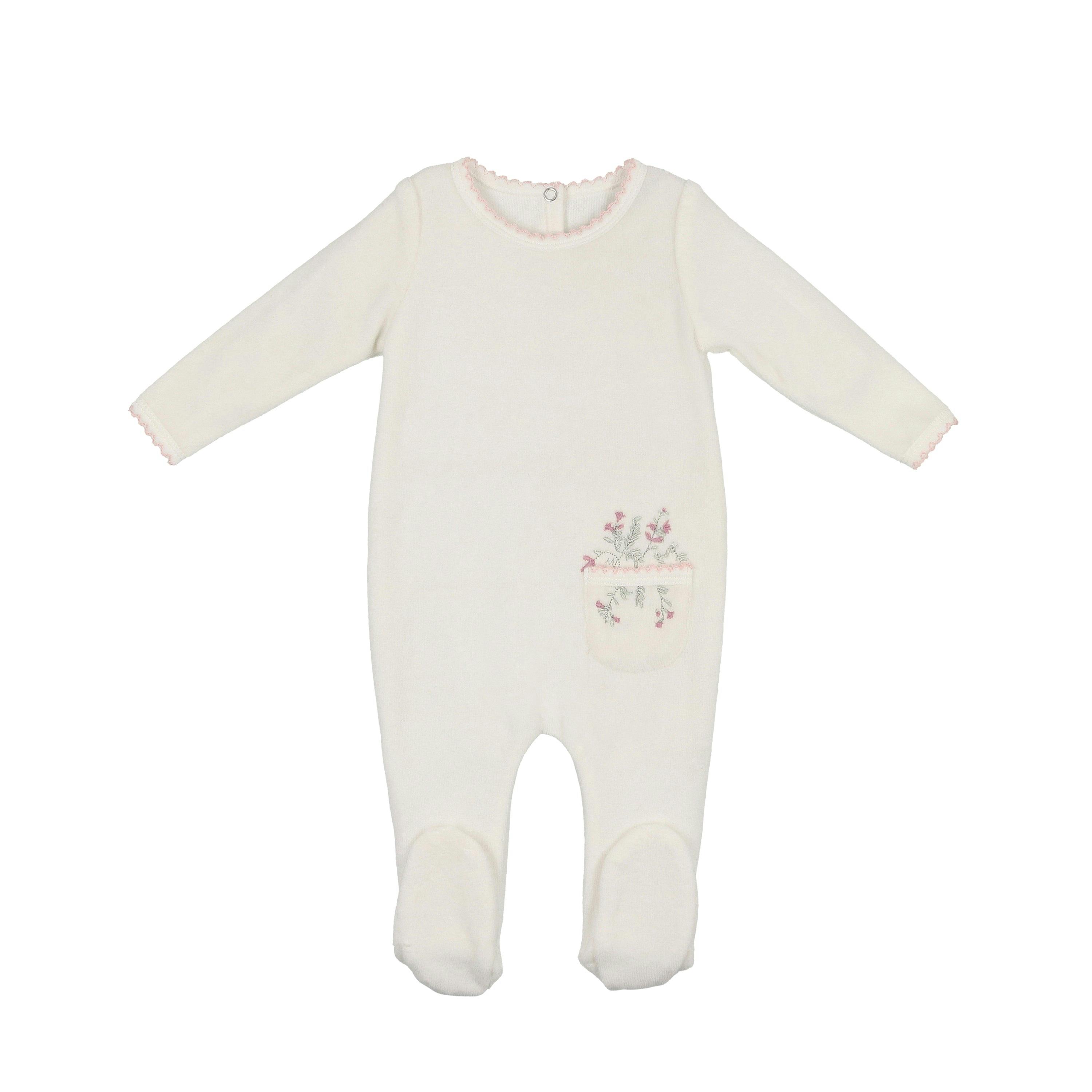 Velour Pocket Footie