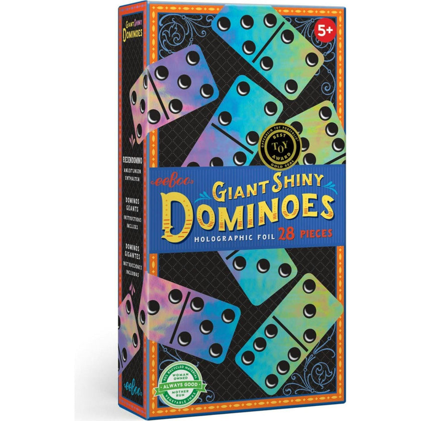 Giant Shiny Holographic Foil Dominoes
