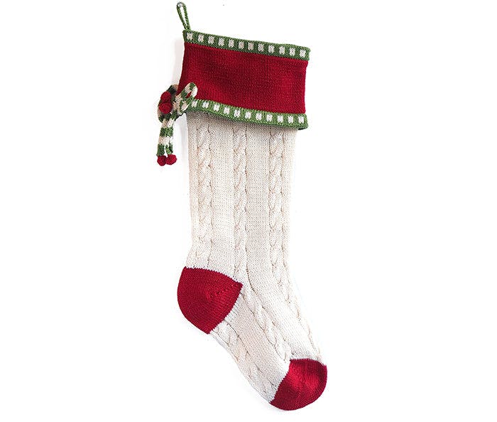 Cable with Bow Stocking