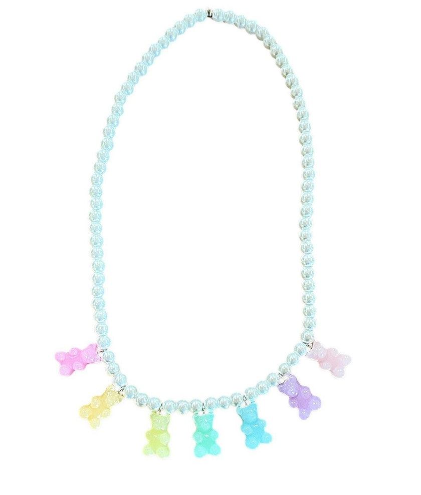 Pastel Gummy Statement Necklace