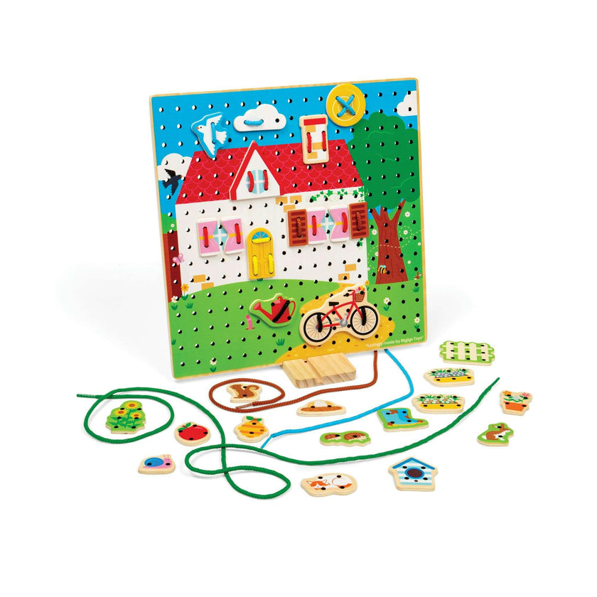 House Lace-A-Shape