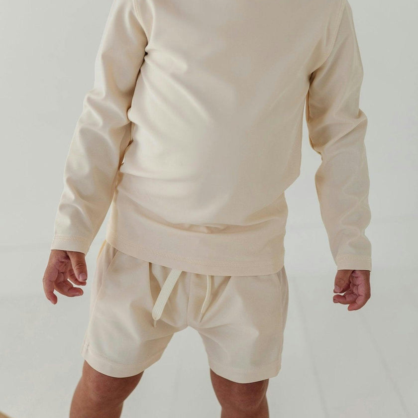 Boy's Colorblock Swim Shorts