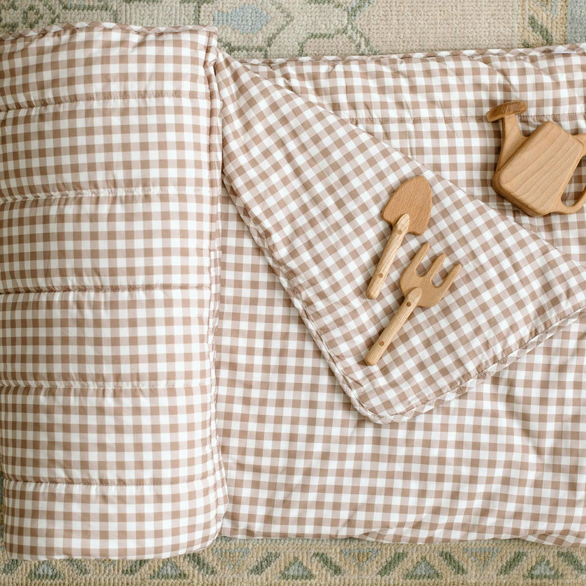 Organic Toddler Nap Roll-N-Rest Mat Set