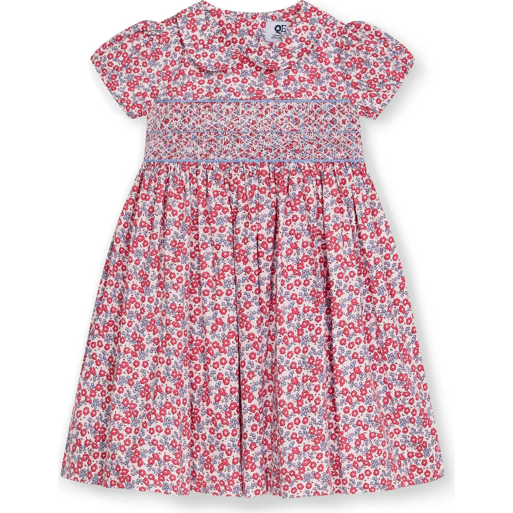 Smocked Girls Dress Augusta