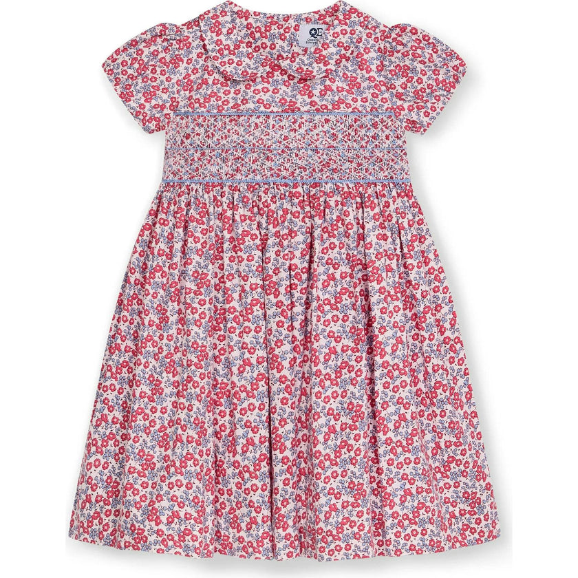 Smocked Girls Dress Augusta