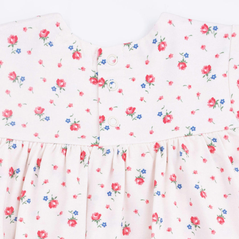 Joli Rosette - Smocked Ruffle Bubble with Skirt